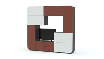 Стенка для гостиной Пенелопа-4 BMS