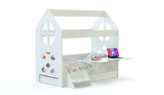 Кровать-домик Лимпо 12.14 BMS со столом