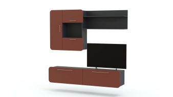 Стенка Модерно 10.1 BMS по индивидуальному размеру