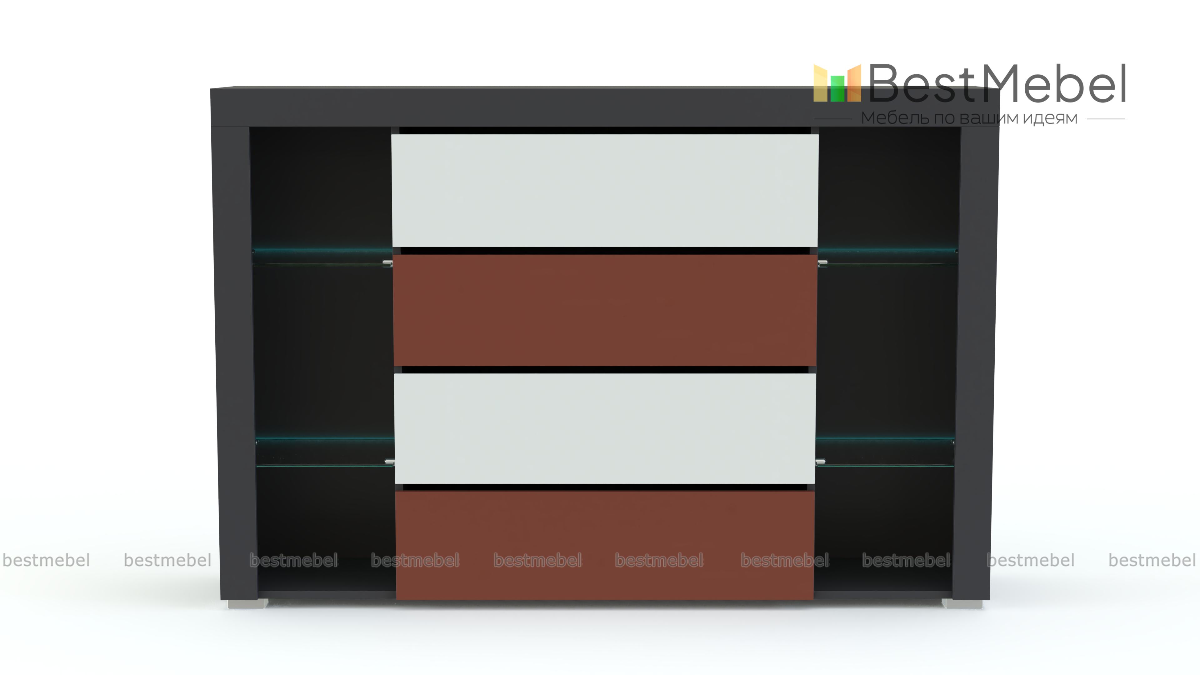 Комод Симпл 156 BMS - Фото