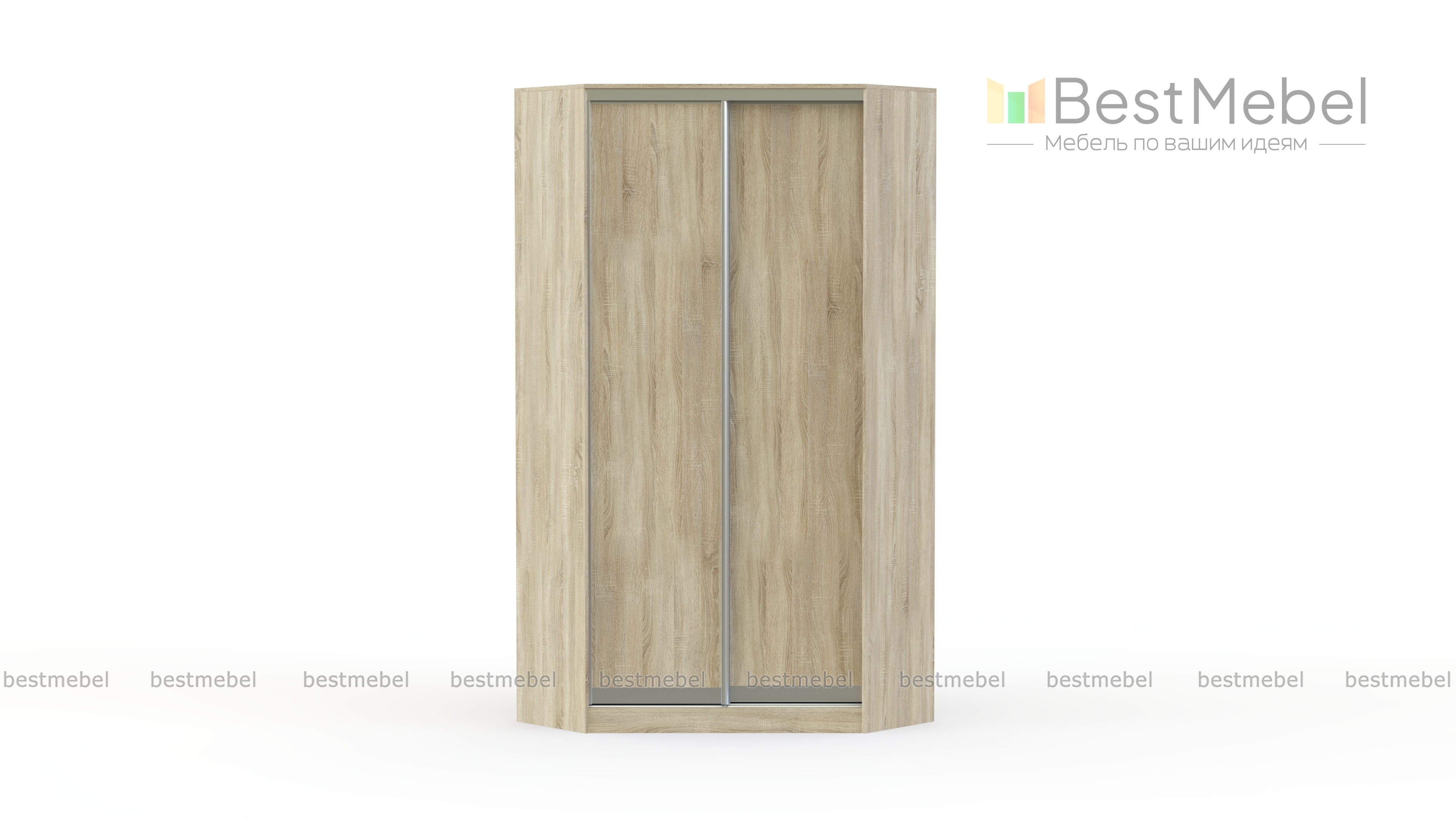 Угловой шкаф-купе Стандарт-1 BMS