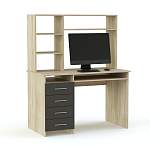 Компьютерный стол Милак глянец 11 BMS - Фото 2