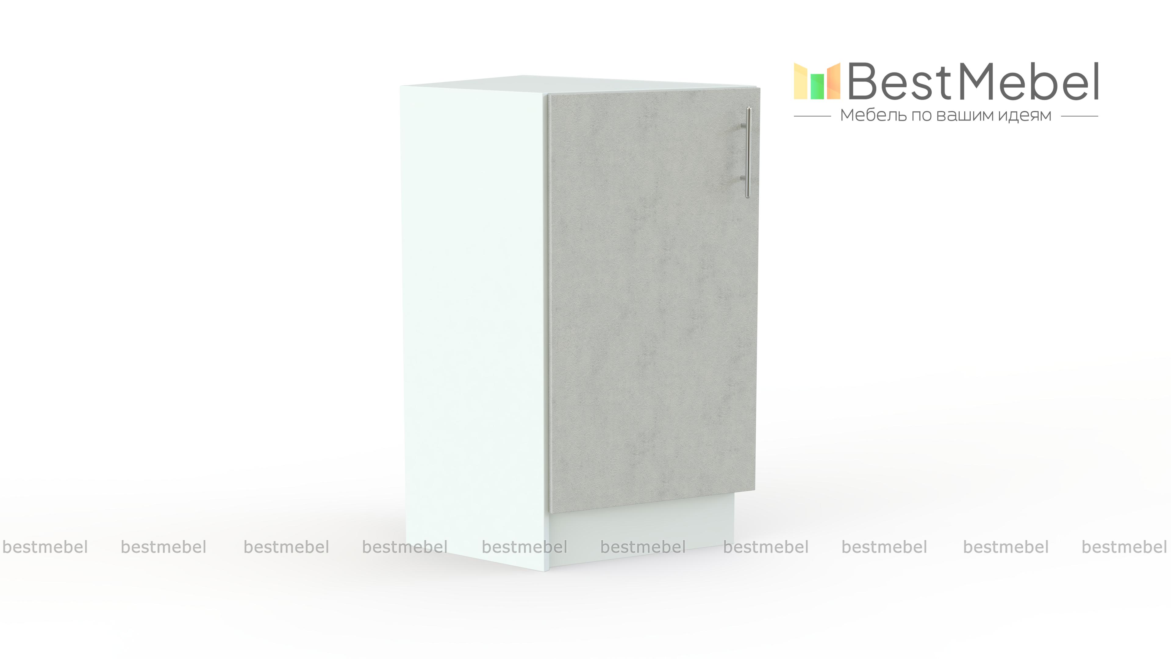 Шкаф нижний торцевой Оля BMS - Фото