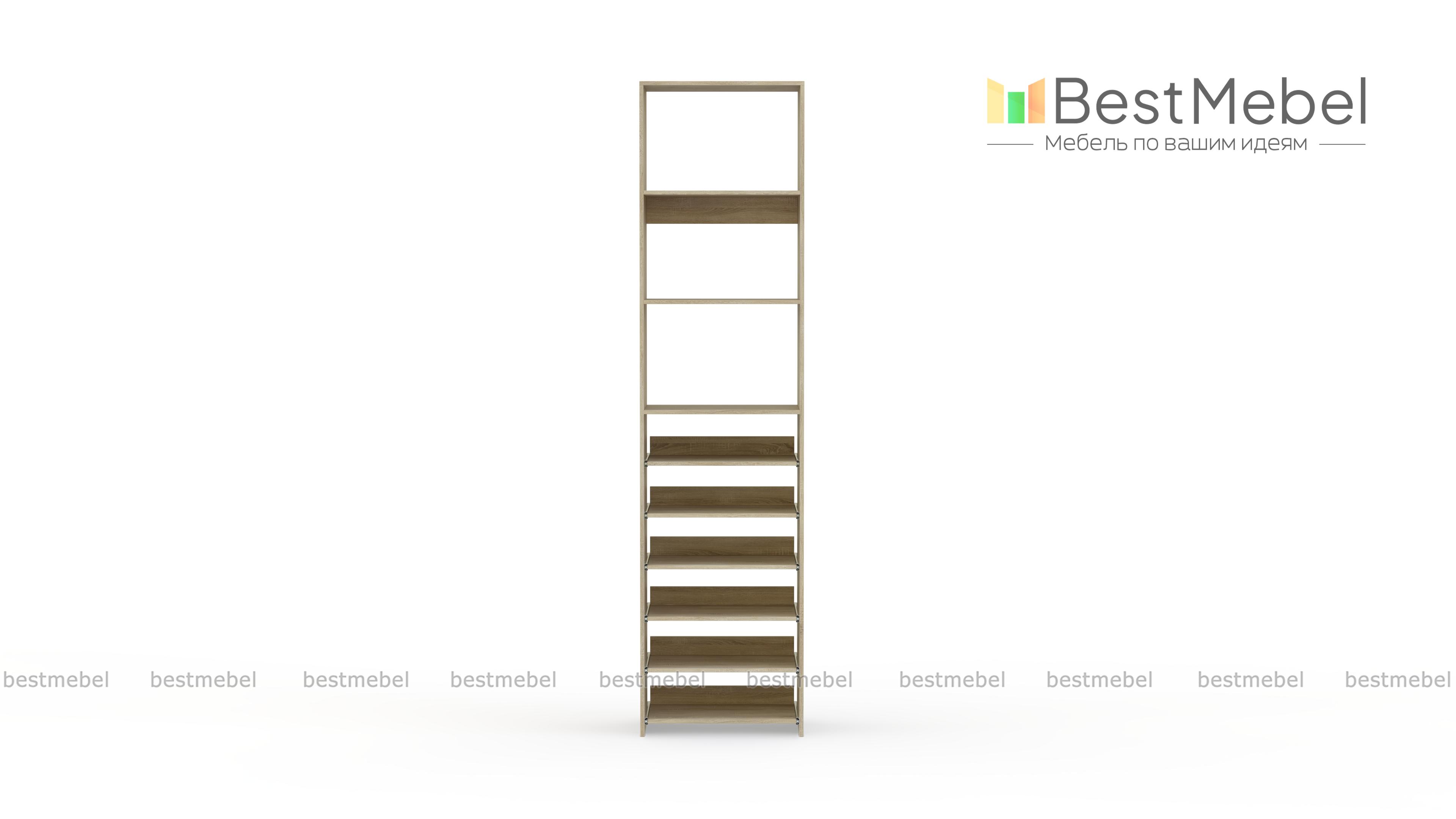 Стеллаж для одежды Мирта 76 BMS - Фото