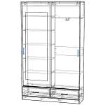 Схема сборки Шкаф-купе Олден-4 BMS