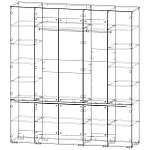 Схема сборки Распашной шкаф Гектор BMS