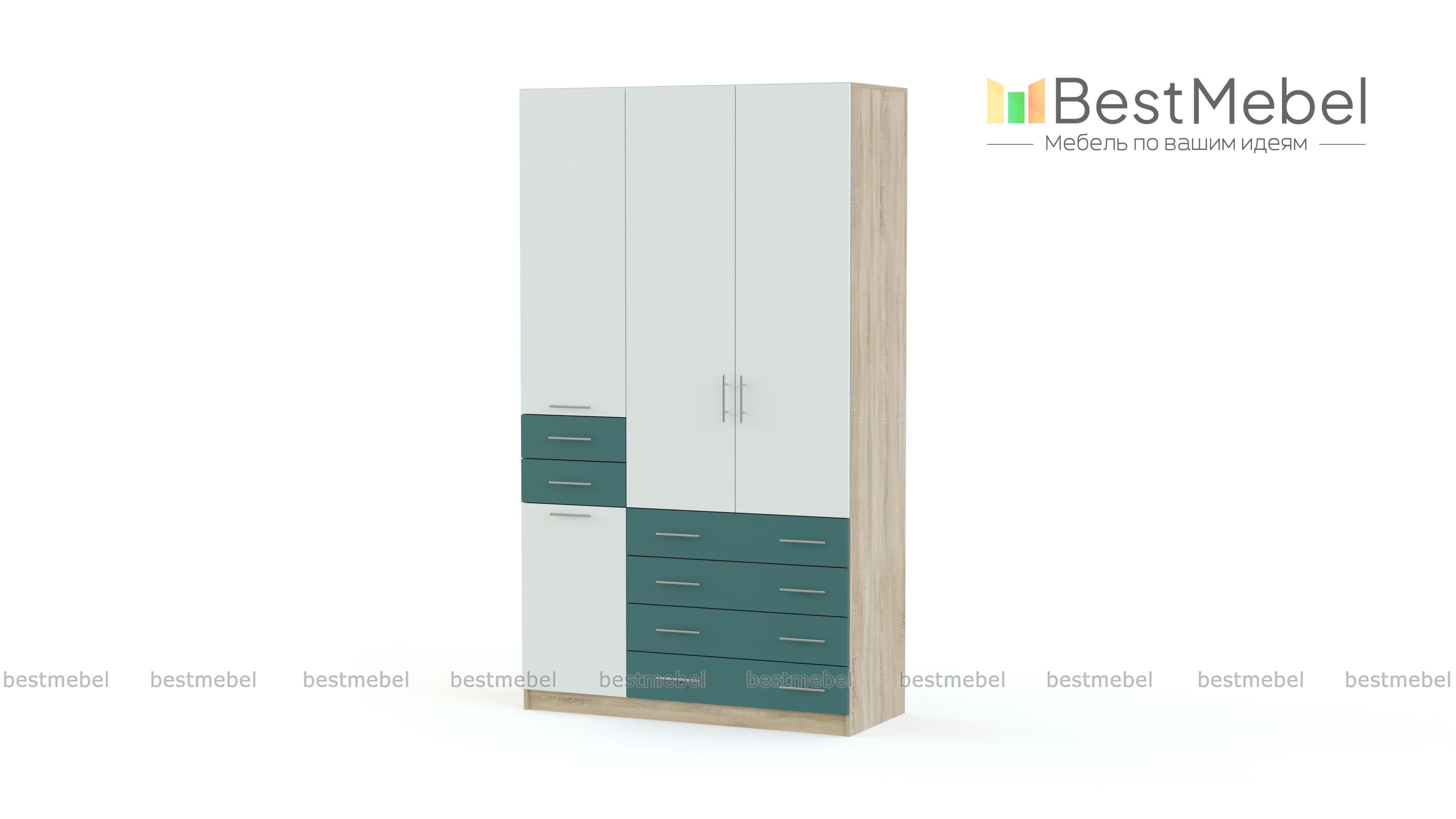 Распашной шкаф Гамма 22 BMS - Фото