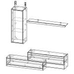Схема сборки Тумба под ТВ Валери-20 BMS