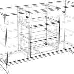 Схема сборки Комод Личи 15 BMS