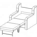 Кресло-кровать Даллас БП BMS