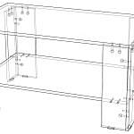 Схема сборки Стол журнальный Атлас BMS