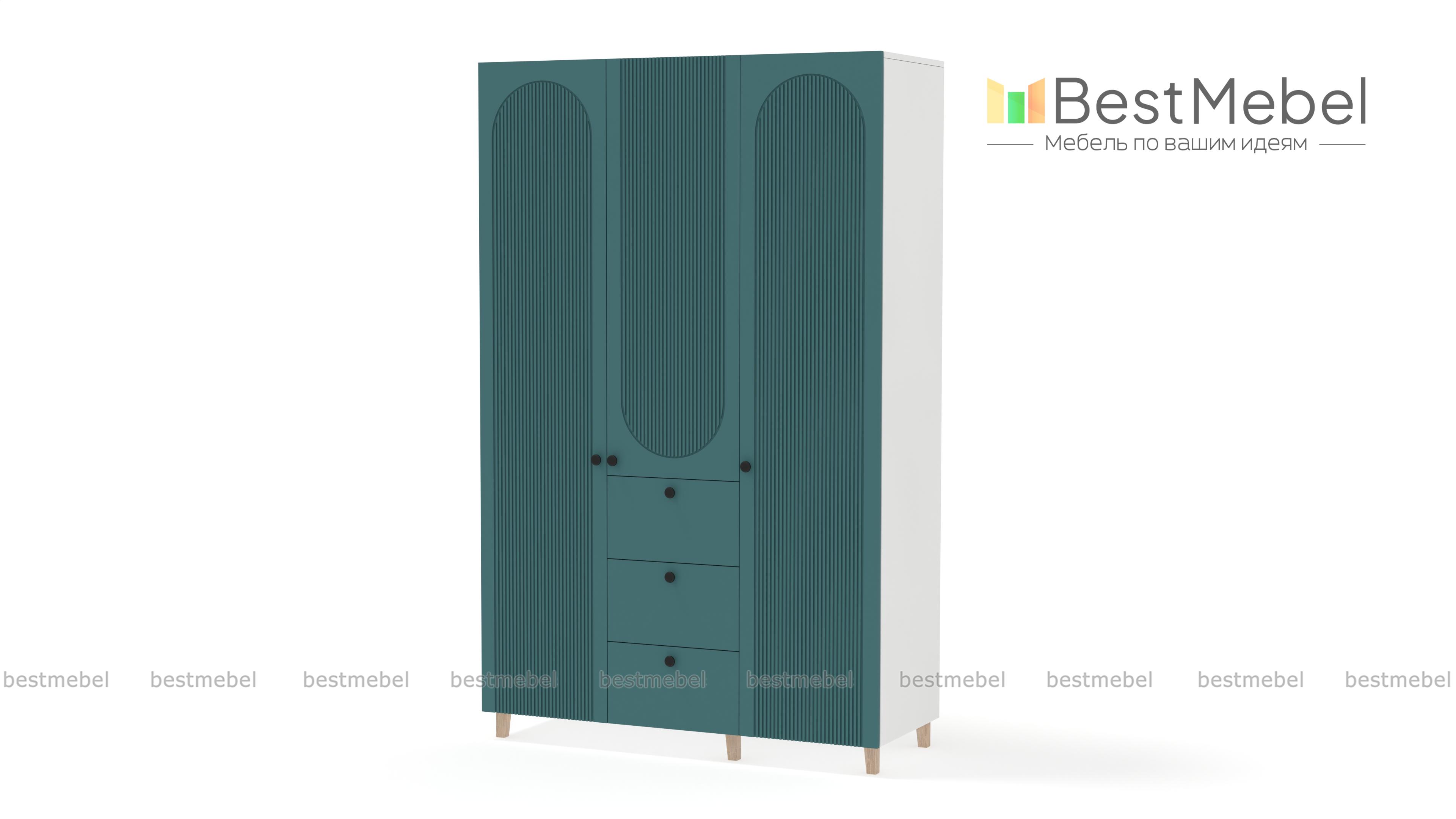 Шкаф распашной Рене 22 BMS - Фото