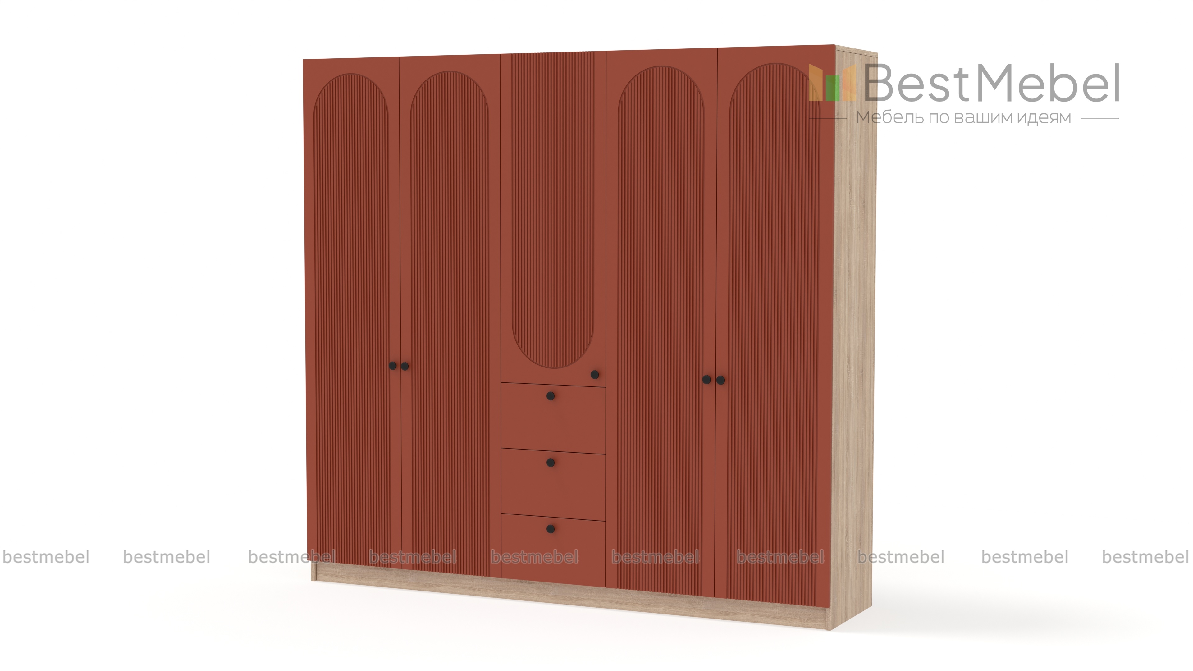 Шкаф распашной Рене 30 BMS