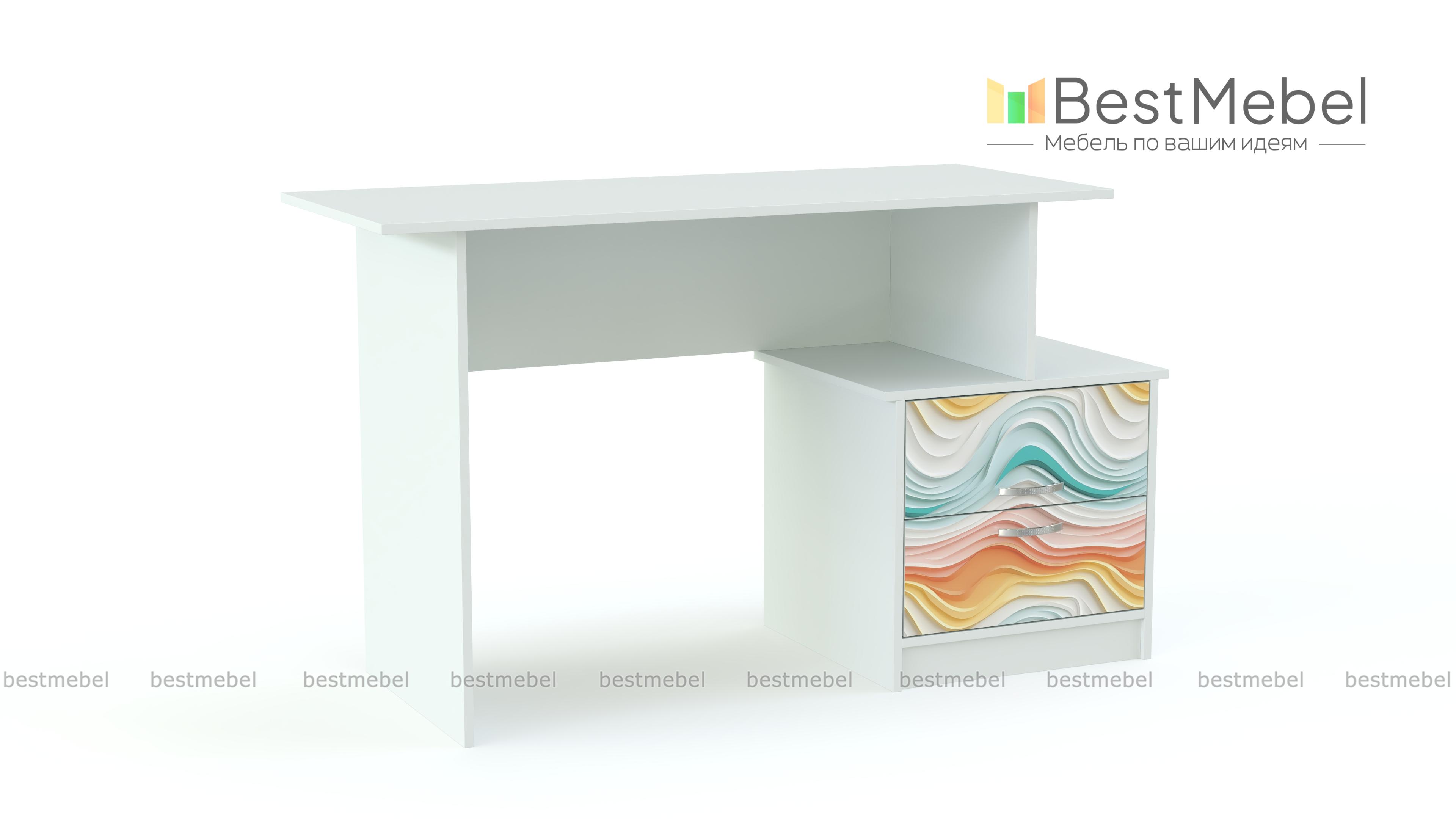 Туалетный стол Кливия 641.60 BMS - Фото