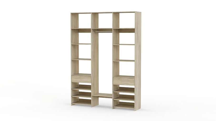 Стеллаж для одежды Мирта 93 BMS - Фото