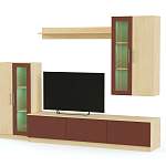 Стенка в гостиную Блеск 34.1-3D BMS - Фото 1