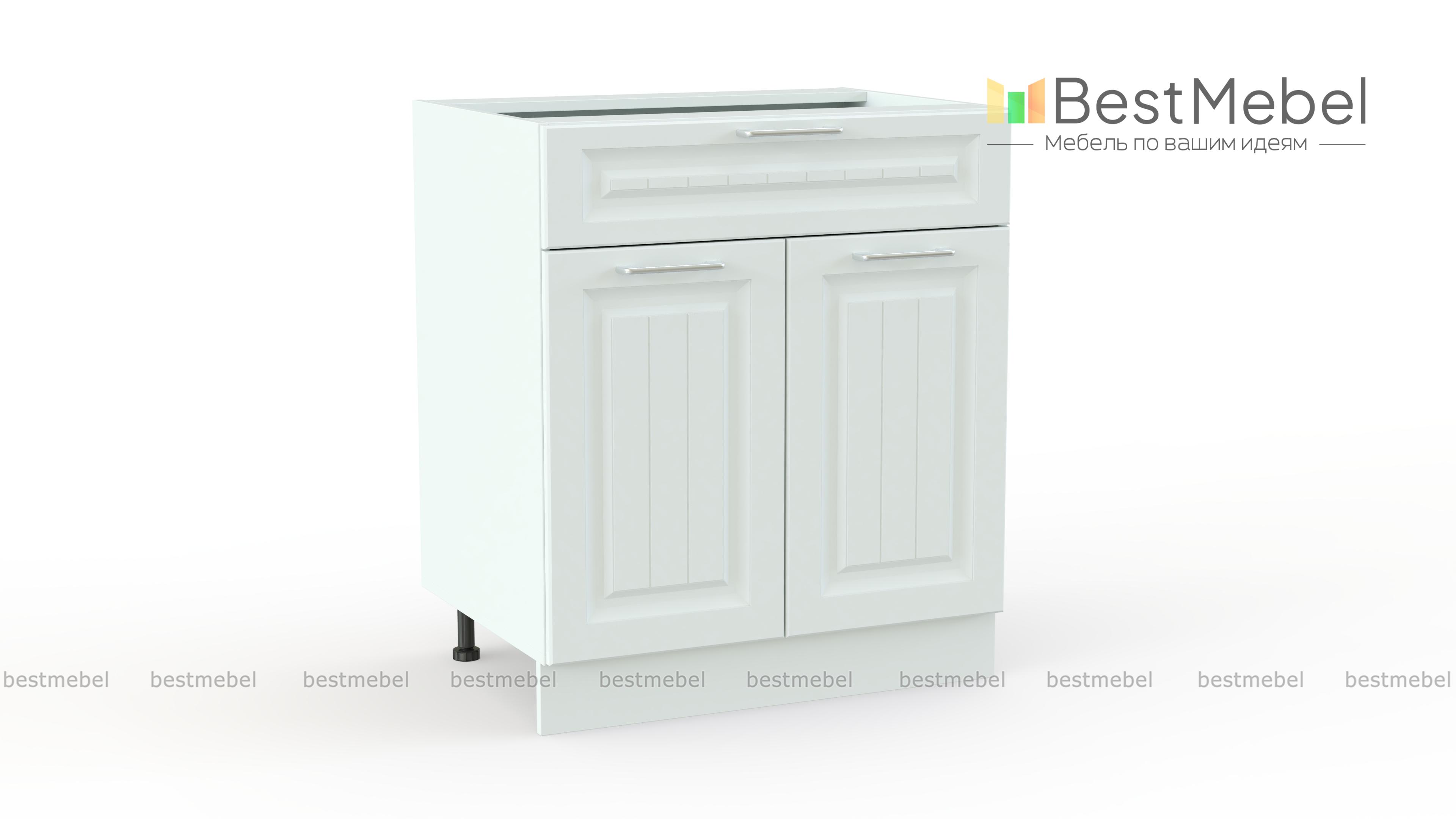 Шкаф нижний с 2-мя дверцами и ящиком Европа BMS - Фото