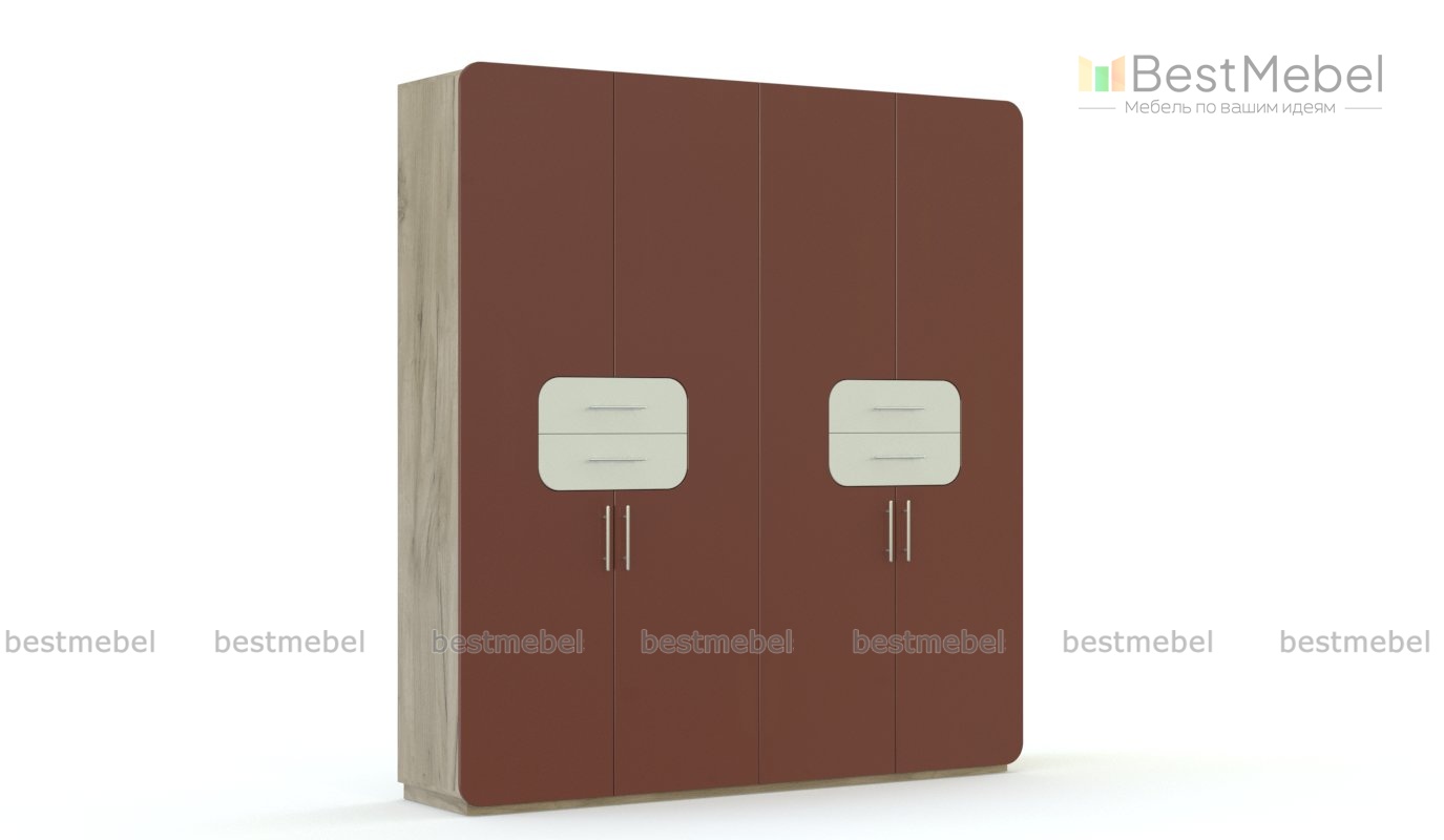 Распашной шкаф Мадейра 3 BMS
