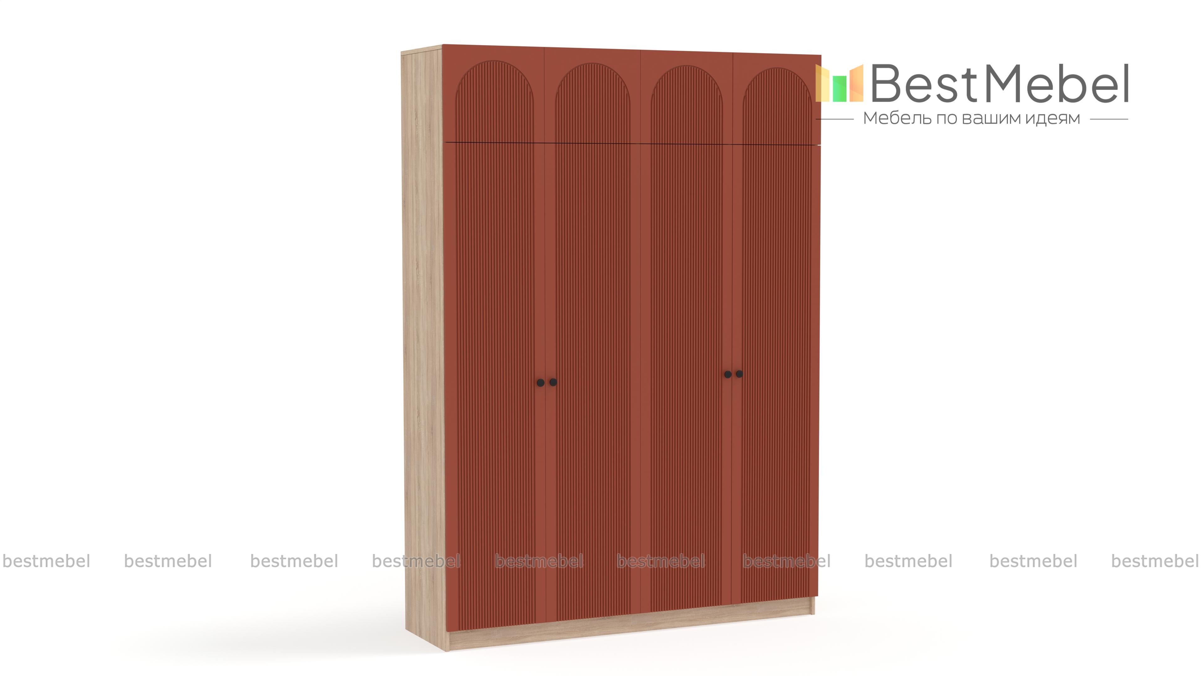 Шкаф распашной Рене 27 BMS - Фото