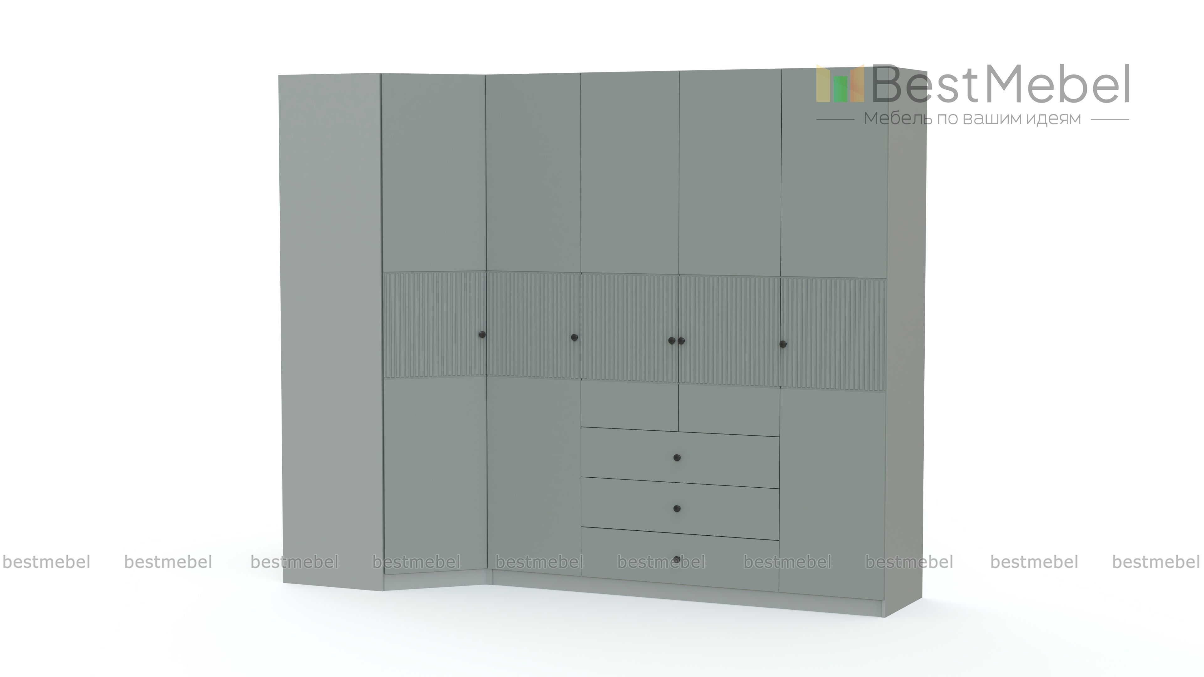 Шкаф угловой Ланс 25 BMS