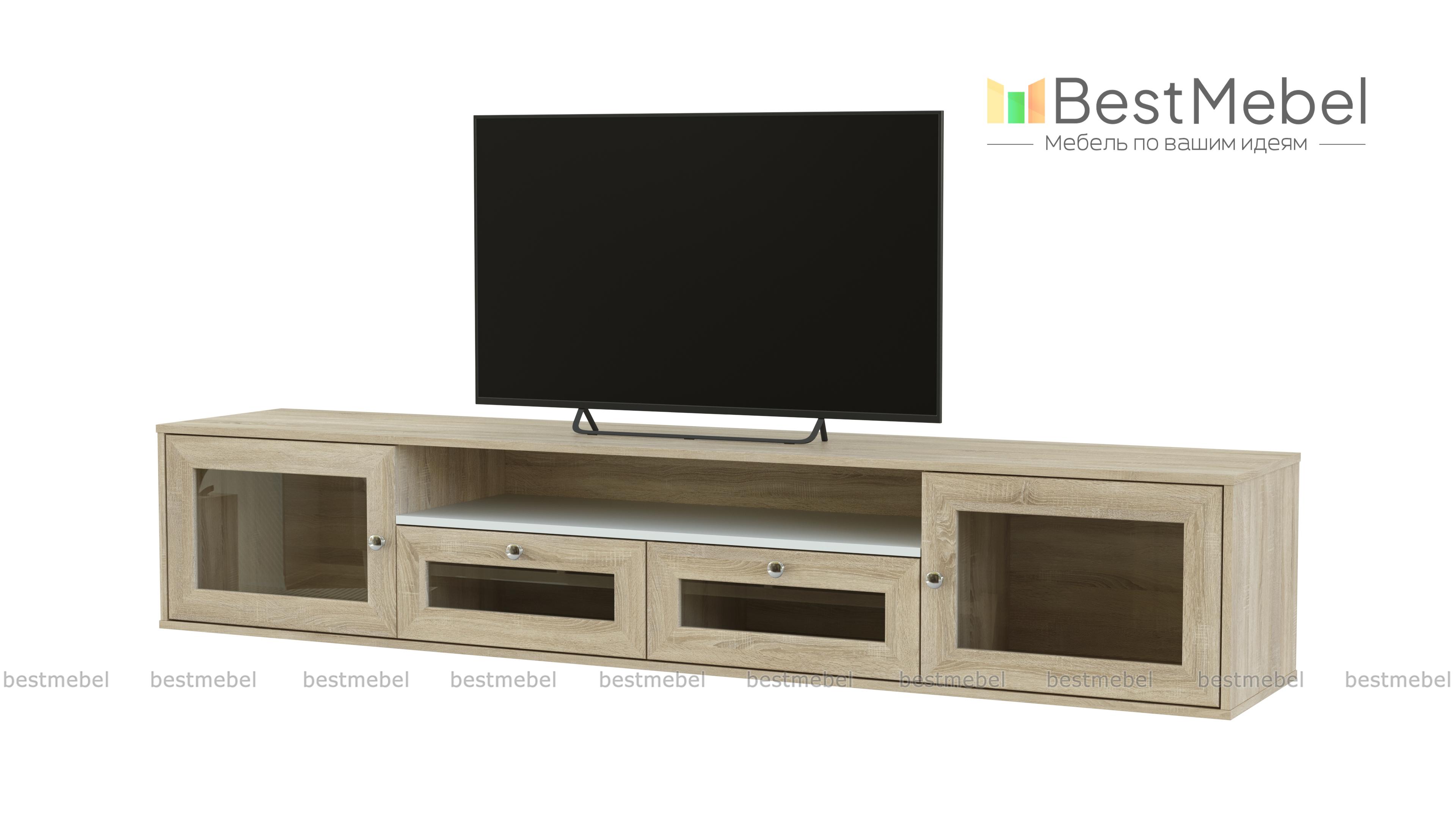 Тумба под ТВ подвесная Лори №5 BMS - Фото