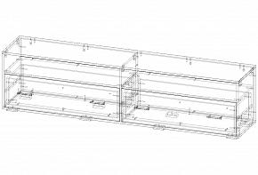 Тумба под тв  для клиента Танчик  (2000х500х400)