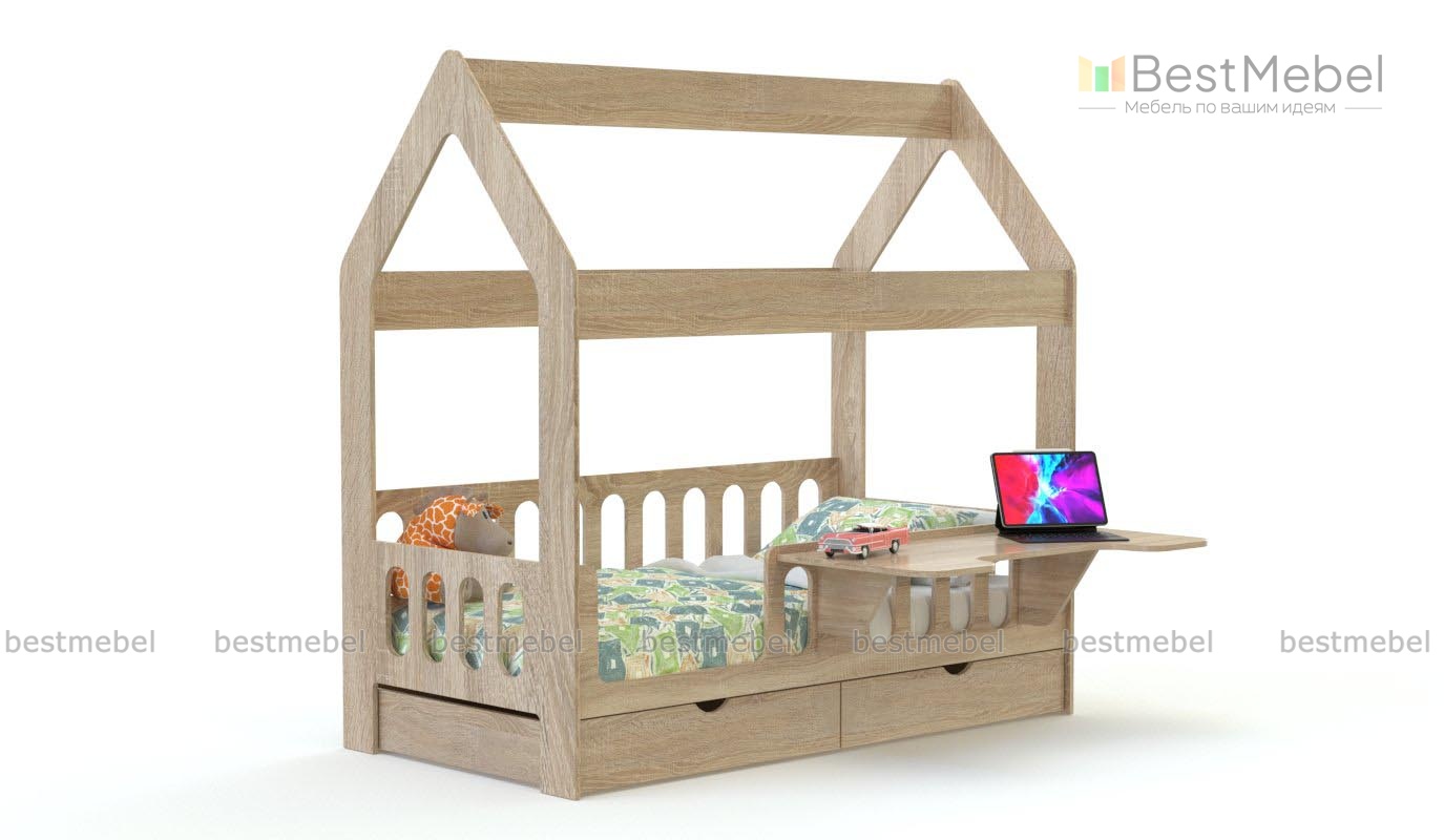 Кровать-домик Джинс 13.4 BMS