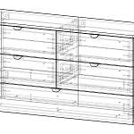 Схема сборки Комод Ева Лайт 10 BMS