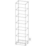 Стеллаж Барни 10 (500*2020*380)