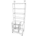 Схема сборки Стеллаж Палитра 2 BMS