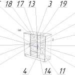 Комод Светлана СВ-16 BMS