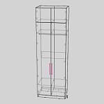 Шкаф распашной Остин Лайт 2 BMS